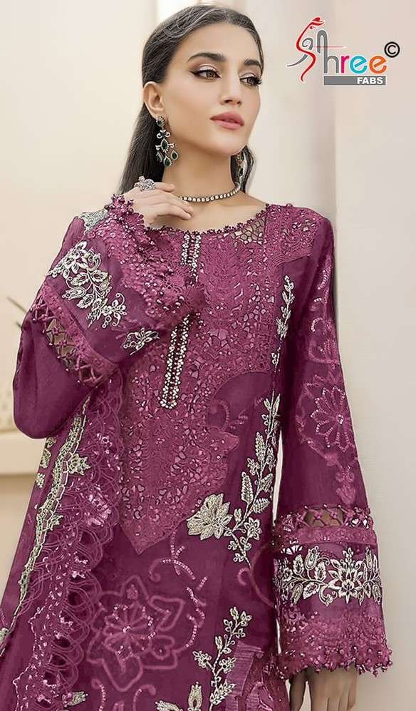 SF 5534 Super hit collection in Chiffon by Shree